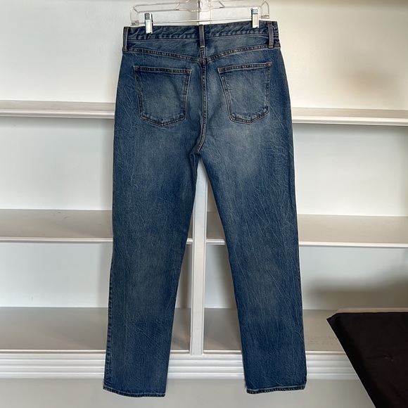 Gap Cone Denim 100% Cotton Slim Straight Jeans Medium Indigo - 30T - Picture 2 of 9